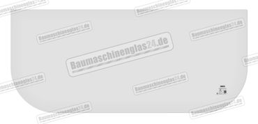 O&K MH 4 CS - Frontscheibe unten