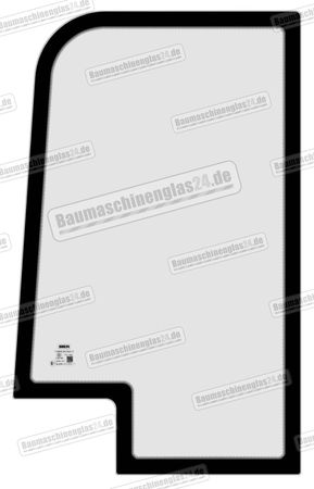 Caterpillar 301.5 - 304.5 Mini Excavator Serie 1 - Türscheibe oben