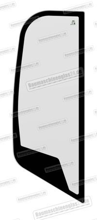 Caterpillar 301.7D 302.2D 302.4D - Seitenscheibe rechts hinten