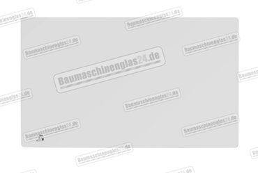 Doosan Daewoo DX53W/DX55W - Frontscheibe unten