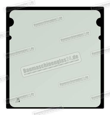 Hyundai R16-9 / 18-9 / NH E18C - Frontscheibe oben