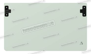 JCB 210X LC / 210X SC (2018 ->) - Frontscheibe unten