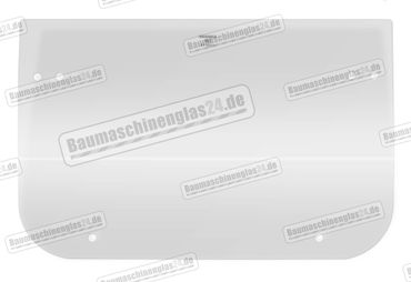 Komatsu PW410 EXCAVATOR - Frontscheibe unten