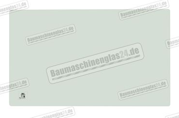 Kubota KX014-4 / KX015-4 / KX016-4 / KX018-4 / KX019-4 MINI EXCAVATOR - Frontscheibe unten