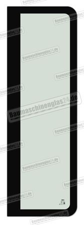 Takeuchi TB014 / TB016 MINI EXCAVATOR - Seite hinten Türscheibe