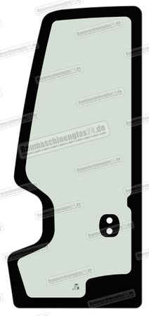 Takeuchi TB228 / TB235 / TB250 MINI EXCAVATOR - Türscheibe (geklebte Version)
