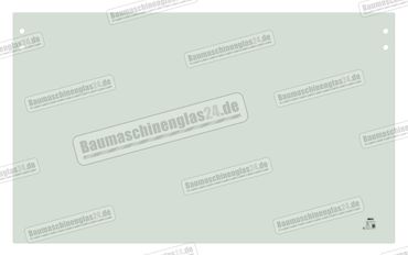 VOLVO ECR35D / ECR40D / ECR50D - Frontscheibe unten