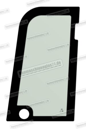 JCB 15C-1/16C-1/18Z-1/19C-1 (2017 ONWARDS) - Türscheibe oben