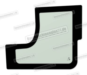 JCB 15C-1/16C-1/18Z-1/19C-1 (2017 ONWARDS) - Türscheibe unten