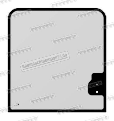 Hitachi ZX19-5A/6CR - Frontscheibe oben (A)