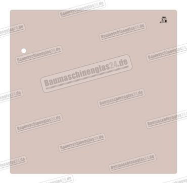 Takeuchi TB020 / TB025 / TB030 / TB035 / TB045 S/N:1255001-1255452 - Frontscheibe oben