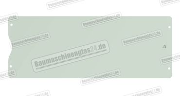 Bobcat X300 - Frontscheibe unten