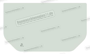 Takeuchi TB216 / TB216A / TB225 / TB225A - Frontscheibe unten