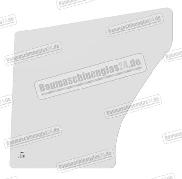 Kubota KX61-3 bis KX161-3 ALPHA - Türscheibe - unten