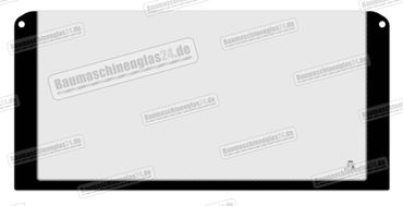 Volvo ECR28/ECR38 EXCAVATOR - Frontscheibe - Unten