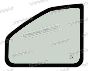 Kubota KX057 4 - Türscheibe unten