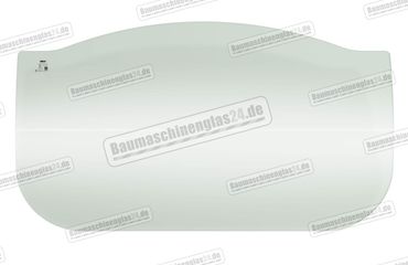 Caterpillar 300 D SERIES EXCAVATOR - Frontscheibe - unten (70 / 30 SPLIT) - Belgium cab