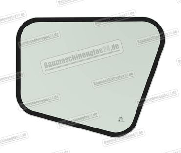 Atlas 1204/1304/1404/1504/1604/1704/1804 EXCAVATOR - Seitenscheibe L hinter Tür