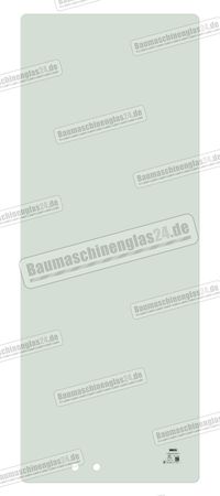 Volvo L60F / L70F / L90F / 110F / 120F / 150F / 180F / 220F / 350F+G+H LOADING SHOVEL - Türscheibe oben schiebbar links