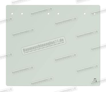Komatsu WA 380-500 - 6 LOADING SHOVEL (OPTION 2) - Türscheibe oben Section
