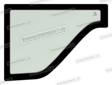 Volvo L60F / L70F / L90F / 110F / 120F / 150F / 180F / 220F / 350F+G+H LOADING SHOVEL -  Türscheibe L unten