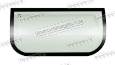 Fiat Kobelco SKE145W EXCAVATOR - Frontscheibe unten