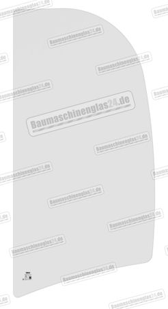 Neuson 2503 / 3003 / 3503 / 3703 ( 07/2001 bis 06/2008 ) - Seite hinten Türscheibe
