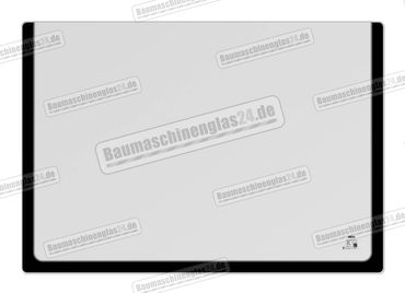 JCB 802.7 bis 8060 (803+) MINI EX...- Frontscheibe unten