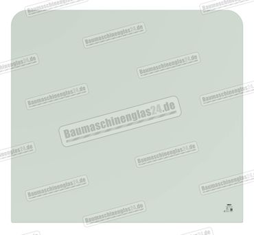 Yanmar C50R-3C DUMPER  bis 175 MINI EXCAVATOR - Heckscheibe