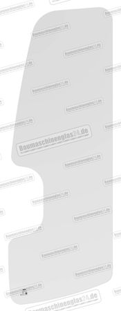 Neuson 1404 - Türscheibe ( Sn.AF00761/AG02423...)(ohne Türanschlag oben)