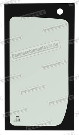 Yanmar VIO 30-6 / VIO 33-6 / VIO 35-6 / VIO 38-6 / VIO 45-6 / VIO 50-6 / VIO 55-6 / VIO 57-16  - Seite hinten Türscheibe