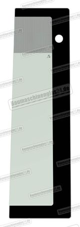 Komatsu PC30MR-3 / PC35MR-3 / PC45MR-3 / PC55MR-3 EXCAVATOR (2008-2017) - Scheibe rechts hinten mit 1/4-Antennenloch