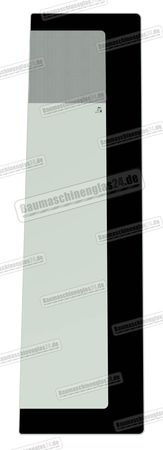 Komatsu PC30MR-3 / PC35MR-3 / PC45MR-3 / PC55MR-3 EXCAVATOR (2008-2017) - Scheibe rechts hinten ohne Antennenloch
