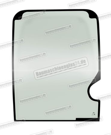 Hitachi ZAXIS ZX110 3/ZX120 3/ZX160 3/ZX210 3/ZX250 3/ZX280 3/ZX350 3 EXCAVATOR ZAXIS ZX170W 3/ZX190W 3 - Frontscheibe oben (Cut out for Wiper)