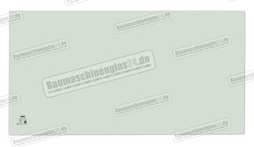 Bobcat 442 - Frontscheibe unten