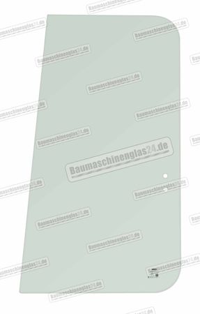 Case CX130 / CX160 / CX180 / CX210 / CX230 / CX240 / CX290 / CX330 EXCAVATOR - Türscheibe - Oben - Hinten Schiebbar (serial Nr. (101-400)