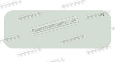 Caterpillar 300 E Series Excavator - Heckscheibe
