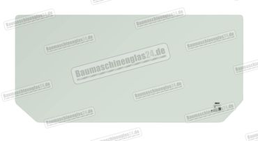 Caterpillar 303.5E - Frontscheibe unten