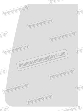 Kubota KX61-2 / KX61-2 APLHA / KX71-2 / KX71-2 ALPHA / KX91-2 / KX121-2 / KX161-2 MINI EXCAVATOR - Schiebescheibe vorn rechts