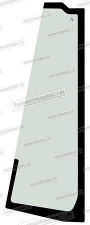 Case 721E / 721EXT / 821E / 921E + F  LOADING SHOVEL - Frontscheibe links 1/4