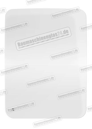 Case CX130 / CX160 / CX180 / CX210 / CX230 / CX240 / CX290 / CX330 EXCAVATOR - Frontscheibe oben