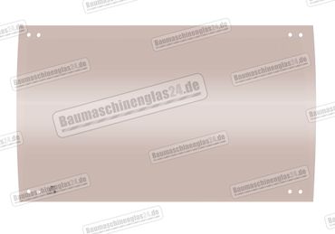 Caterpillar 312M / 315M / 318M / 320M EXCAVATOR - Frontscheibe unten