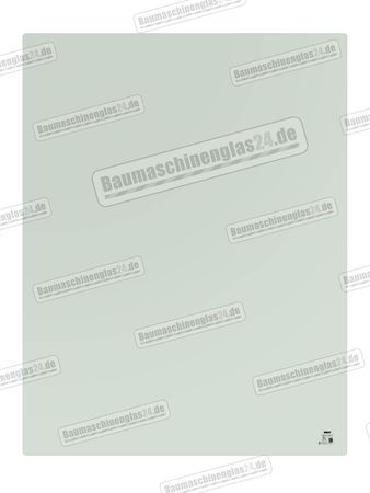 Fuchs MHL 331/340/370/380 EXCAVATOR - Frontscheibe oben (A)