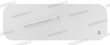 Hitachi ZAXIS ZX110 3/ZX120 3/ZX160 3/ZX210 3/ZX250 3/ZX280 3/ZX350 3 EXCAVATOR ZAXIS ZX170W 3/ZX190W 3  - Frontscheibe unten (HD-Kabine)