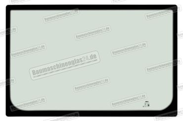 Hitachi ZAXIS ZX70LC-3 / ZX75US-3 / ZX80LC-3 / ZX85US-3 / ZX135US-3 / ZX225USR-3 EXCAVATOR - Heckscheibe