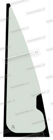 Hitachi ZW SERIES LOADING SHOVEL - Frontscheibe rechts