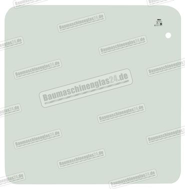 Hyundai ROBEX 55-3 MINI EXCAVATOR - Frontscheibe oben