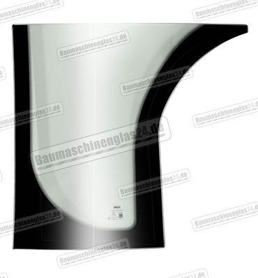 Jcb 406 / 407 / 409 Baujahr 2005 onwards - Frontscheibe rechts unten
