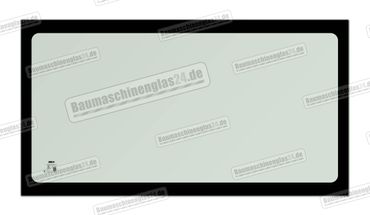 Hyundai R16-9 / 18-9 / NH E18C - Heckscheibe