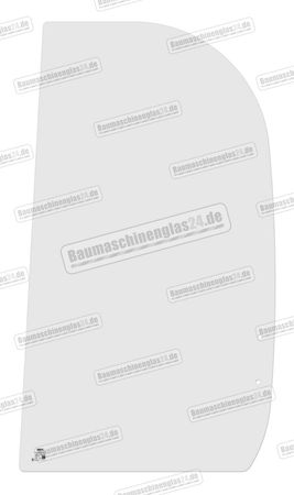 Jcb 8014 TO 8040 MINI EXCAVATOR (BONDED CAB) bis Bj.05 - rechts hinten schiebbar